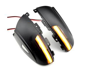 HQEJKCIOF Indicateur Clignotants dynamiques Clignotant dynamique pour rétroviseur latéral MK1 5n pour Sharan 7n, clignotant séquentiel