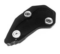 HQGQCEZEK Convient pour B&MW R1250RS R1250R LC R1200RS R1200R 2015-2024 Béquille Latérale Moto Base Pied Plaque D'extension Support Tampon Béquille latérale(Black)