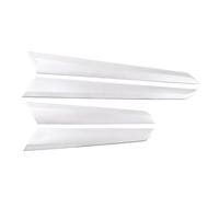 HQGQCEZEK Garniture Décorative Argentée Pour Panneau Porte Intérieure Voiture Pour Mercedes Pour Benz Classe C W204 2008-2014 Poignée Porte Intérieure