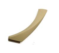 HQGQCEZEK Pour Série 3 E90 E91 E92 316 318 320 325 328i Noir Beige Voiture Gauche Droite Porte Poignée Intérieure Panneau Tirer Revêtement D'habillage (Beige-Left-Cover)