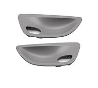 HQGQCEZEK Remplacement Garniture Couvercle Bol Poignée Porte Intérieure Gauche Droite Pour Série 5 F10 F11 F18 2010-2015 2016 2017 (Grey 2pcs Set)