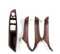 HQGQCEZEK RHD Pour 5 Série F10 F11 520 525 Gris Beige Noir Poignée Porte Intérieure Voiture Panneau Porte Intérieure Tirer Revêtement D'habillage (U)