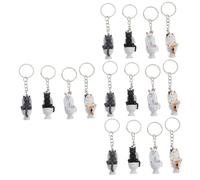 HQHYGM 4 Ensembles de Porte-clés Mignons, Pendentif Doux, Accessoire pour Plusieurs Occasions, 4 pièces x 4