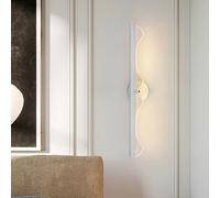HQHYGM Applique Murale d'intérieur ° Rotation Murale 2700K/4500K/6500K Mur Haut vers Le Bas 180° Longue Bande réglable en Aluminium pour escaliers de Couloir de Chambre à Coucher