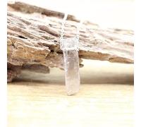 HQHYGM Chaînes en Cristal Naturel en Forme de Pierre Brute avec pendentifs en Cristal d'améthystes, Quartz, Lapis, Pierres précieuses, Collier, Citrine (Couleur : Quartz fumé)