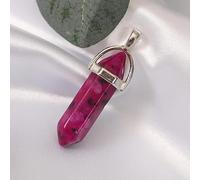 HQHYGM Collier de Bijoux en Cristal Naturel avec Pendentif en Pierre hexagonale, Bijoux Tendance pour Hommes Femmes, Style 9, 1 pièce (Couleur : Style 11, Taille : 1 pièce)