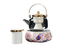 HQHYGM DFSHGDF1646 Une Nouvelle chaudière Chinoise pour Cuire Le thé, cuisinière électrique en poterie pour Cuire Le thé, chaudière à thé Domestique, céramique de Mode Nationale de Style Chinois,