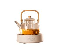 HQHYGM DFSHGDF1910 cuisinière électrique en céramique Bouilloire à thé Verre infuseur à thé Bouteille Tasse à thé Bouilloire en Verre Portable brûleur électrique Bouilloire à thé, Service à thé