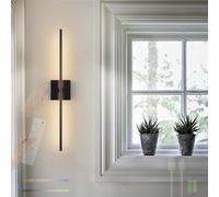 HQHYGM Intérieur Wall Light Wall Lamp Touch Control Dimming Wall Wall with Remote Control 2700K-6500K Wall USB Rechargeable Battery for Bedroom Living Room Corridor (Square 82cm)