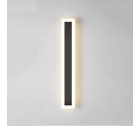 HQHYGM Lampes à Bande extérieure en cuivre d'intérieur de 48 W, 60 cm, adaptées au Salon, Garage, Porche, Patio, Mural à 3 lumières de Couleur avec Coque Lumineuse en Silicone