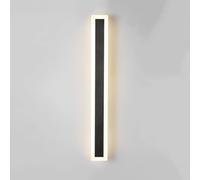 HQHYGM Lampes à Bande extérieure en cuivre d'intérieur de 48 W, 60 cm, adaptées au Salon, Garage, Porche, Patio, Mural à 3 lumières de Couleur avec Coque Lumineuse en Silicone