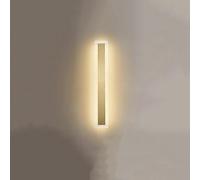 HQHYGM Lampes à Bande extérieure en cuivre d'intérieur de 48 W, 60 cm, adaptées au Salon, Garage, Porche, Patio, Mural à 3 lumières de Couleur avec Coque Lumineuse en Silicone