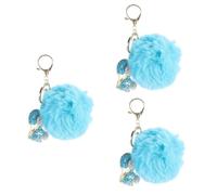 HQHYGM Lot de 2 porte-clés en métal pour clés de voiture Décoration de sac à main Pendentif strass Petite souris