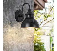 HQHYGM Lumière Murale extérieure avec crépuscule à l'aube Lampe Murale Vintage décore la sécurité Murale extérieure IP65 Aluminium imperméable pour Le Balcon de la terrasse du (1 Pack)