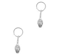 HQHYGM Porte-clés de Sport en métal, 2 pièces, personnalisé pour Les Amateurs d'escrime