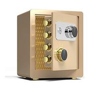 HQHYGM S Grand classeur en Acier Anti-Incendie antivol pour la Maison, classeur de Grande capacité avec Code mécanique entièrement en métal