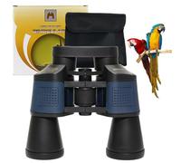 HQILRRA Jumelles pour Adultes, Jumelles Adultes puissante,Jumelles Adultes, Jumelles puissantes avec Traitement omnidirectionnel FMC et lentille Diamant BAK4 pour l'observation des Oiseaux, Concerts