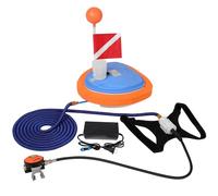 HQLYZJD Système de plongée sous-Marine, Ventilateur de plongée Rechargeable avec Tuyau de 10 m, compresseur d'air Portable réservoirs de plongée, 3.5 Heures