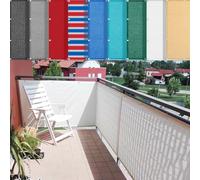 HQQMNY Voile d'ombrage - avec œillets - 4,5 m x 13 m - Protection Solaire - Filet de Jardin - 95% d'ombre - Résistant aux UV - pour Jardin, Aire de Jeux, Serre - Blanc