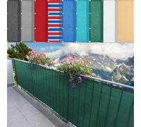 HQQMNY Voile d'ombrage - avec œillets - 9 m x 17 m - Protection Solaire - Filet de Jardin - 95% d'ombre - Résistant aux UV - pour Jardin, Aire de Jeux, Serre - Vert