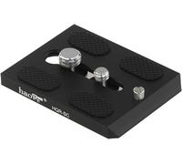 HQR-SC Adaptateur de Plaque à dégagement Rapide pour Appareil Photo Sachtler Video 14II, DV2 DV4, DV6, DV8, DV8/100, DV10 3+3, DV10 5+5, FSB6T, FSB8T, FSB10T