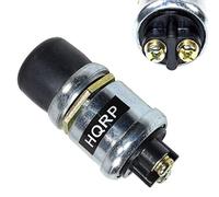 HQRP 12V 50A Interrupteur de démarrage Interrupteur d'allumage de démarreur à Bouton-Poussoir momentané à Usage intensif + sous-Verre