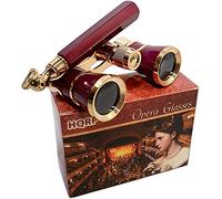 HQRP 3x25 Jumelles de Theatre Opera Bordeaux Compatible avec intégré poignée Extensible avec Nouvelle Technologie Optique Clair comme Le Cristal (OCC)
