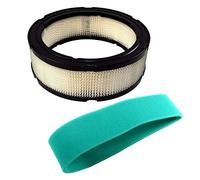 HQRP Cartouche de Filtre à air avec préfiltre compatible avec John Deere GT235, LT166, LTR166, LT170, LX288, SST16, SST18; 1200 Hydro Rake; LG394018JD LG272490S
