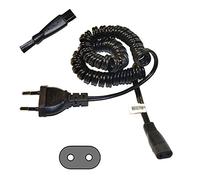 HQRP Cordon d'alimentation CA Compatible avec Philips HQ6879, HQ6892, HQ6897, HQ6900, HQ6920, HQ6921, HQ6941, HQ6942, HQ6950, HQ6970