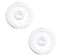HQRP Drive Gear 2-pack pour Chamberlain Pd758d Pd758ds Pd758kd Pd758kds Pd758s Wd832kev pour porte de garage accès Système + HQRP Sous-Verre