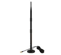 HQRP Kit : antenne sans fil Booster WiFi Plus RP-SMA mâle vers femelle RG174 prise d'antenne compatible avec antenne D-Link DWL-7100AP / WDA-1320 / DWL-AG530 / DWL-G820 / DWL-G800AP / DWL-G700AP