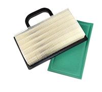 HQRP Kit de filtre à air (cartouche avec Préfiltre) compatible avec John Deere LA135 LA120 LA130 LA140 LA145 LA150 X130R X135R X140 X155R X165 Tracteur de pelouse