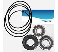 HQRP Kit de roulement et joint d'étanchéité compatible avec LG Kenmore 4036ER2004A 4036ER4001B 4280FR4048E 4280FR4048L WM2432HW WM2442HW WM2455HG WM2487HRM WM2501HVA WM2677HSM Pièce de rechange