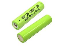 HQRP Lot de 2 batteries compatibles avec téléphone sans fil Panasonic 1,2 V HHR-75AAA/B, BK30AAABU, VTech BT205662, lampes solaires de jardin, télécommande TV et appareils ménagers de rechange