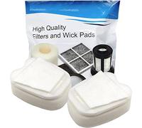 HQRP Lot de 2 filtres en mousse et feutre compatibles avec Shark Rocket ZS350 ZS351 ZS352 HV319 HV320 HV321 HV322 HV324 HV345 UV330 UV380 UV422 UV425CCO Stick Aspirateurs # XPMFK320 & 1084FTV320