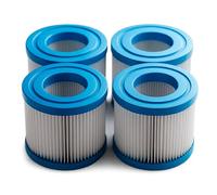 HQRP Lot de 4 cartouches filtrantes de rechange pour spa Intex 29001E, 29011E, 11692, compatibles avec PureSpa 28403E, 28429E, 28453E, 28441EP et autres modèles de jacuzzi, filtre de piscine Easy Set