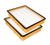 HQRP Lot filtres Hepa H13 Compatible avec Eureka HF-2 ; Boss Smartvac 4870 Hz Droit aspirateurs + HQRP Sous-Verre