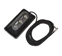 HQRP Switch-3 Pédalier momentané pour TC-Helicon Harmony-M, VoiceWorks, VoiceWorksPlus, VoiceDoubler, BH250 & BG250 Amp, Perform-VK, Perform-VE, Play Acoustic, prise 6,35 mm, câble de 4,3 m