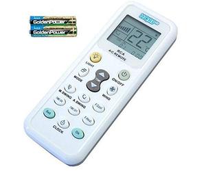 HQRP Télécommande de Climatiseur Compatible avec Fujitsu, DeLonghi, Whirlpool, Daikin, Toshiba, Gree, Samsung, Sanyo, Amcor et Autres Climatiseurs Murals