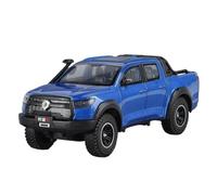 HQRTYBI 1:24 For Great Wall Motor GWM Poer - Modèle de voiture musculaire en alliage - Son et lumière - Tirez vers l'arrière - Cadeau d'anniversaire - Bleu