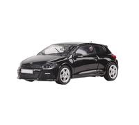 HQRTYBI 1:64 pour Scirocco en alliage modèle voiture collection station véhicule cadeau (noir)