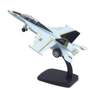 HQRTYBI 1:72 pour F-18 American 21 cm Alliage Fighter Jet Bumblebee Modèle Avion Son et Lumière Cadeau (Multicolore)
