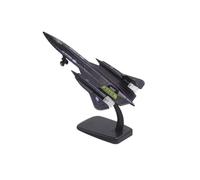 HQRTYBI Pour : J30 J31 Su35 Su57 F16 F18 F35 B-2A SR-71 RQ-4 J10 J15 Fighter Jet Alloy Military Model Accessoires de bureau (gris foncé)