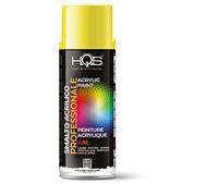 HQS Bombe de peinture acrylique, couleurs Ral (Ral 1016 - Jaune soufre)