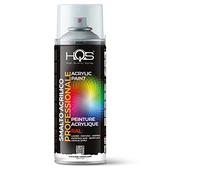 HQS Bombe de peinture acrylique, couleurs Ral (transparent brillant)