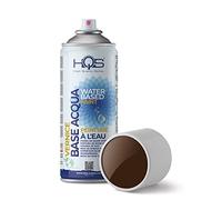 HQS Bombe de Peinture en aérosol 400ml Base d'eau Couleurs Ral (Ral 8017 Marron Chocolat)