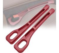 HQSDQYT 2 Pièces Remplisseur pour Espace Entre Sièges Auto pour VW Sharan 1995-2021 2022 2023 2024 2025 7M 7N 7S, Rangement pour Sièges Auto Car Seat Gap Filler,Red