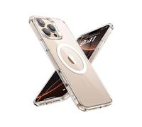 Coque Magnétique - HQSELECTION - Pour iPhone 16 Pro Max - Compatible avec MagSafe - Dos Anti Rayures - Transparent