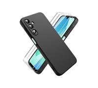 Coque Souple pour Samsung Galaxy A16 4G/5G Transparente avec 2 Verres trempés + 2 verres trempés Protections Caméra