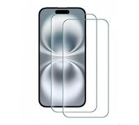 HQSELECTION® Lot De 2 Verre Trempé Pour iPhone 16 Plus (6,7 Pouces).Film de Protection d'écran Transparent - Anti Rayures - Ultra Résistant Dureté 9H